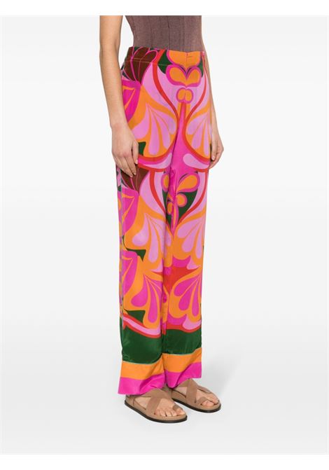 Pantaloni a palazzo Havana in arancione - donna BORGO DE NOR | HAVANAORNG